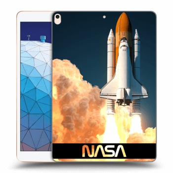 Picasee transparente Silikonhülle für Apple iPad Air 10.5" 2019 (3.gen) - Space Shuttle