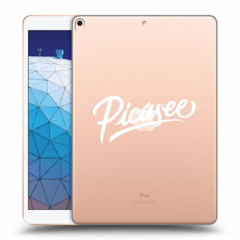 Picasee transparente Silikonhülle für Apple iPad Air 10.5" 2019 (3.gen) - Picasee - White