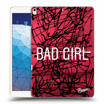Picasee Schwarze Silikonhülle für Apple iPad Air 10.5" 2019 (3.gen) - Bad girl