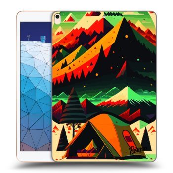 Picasee transparente Silikonhülle für Apple iPad Air 10.5" 2019 (3.gen) - Montreal