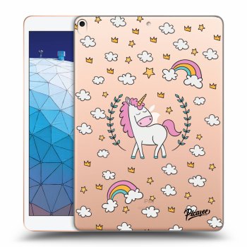 Picasee transparente Silikonhülle für Apple iPad Air 10.5" 2019 (3.gen) - Unicorn star heaven