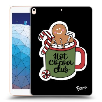 Picasee Schwarze Silikonhülle für Apple iPad Air 10.5" 2019 (3.gen) - Hot Cocoa Club