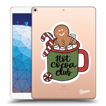 Picasee transparente Silikonhülle für Apple iPad Air 10.5" 2019 (3.gen) - Hot Cocoa Club
