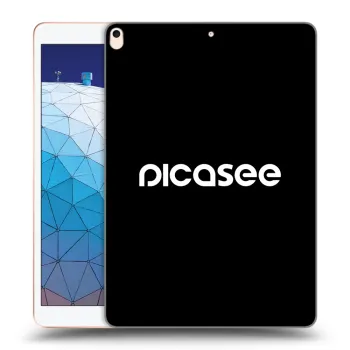 Picasee Schwarze Silikonhülle für Apple iPad Air 10.5" 2019 (3.gen) - Picasee - new logo - white