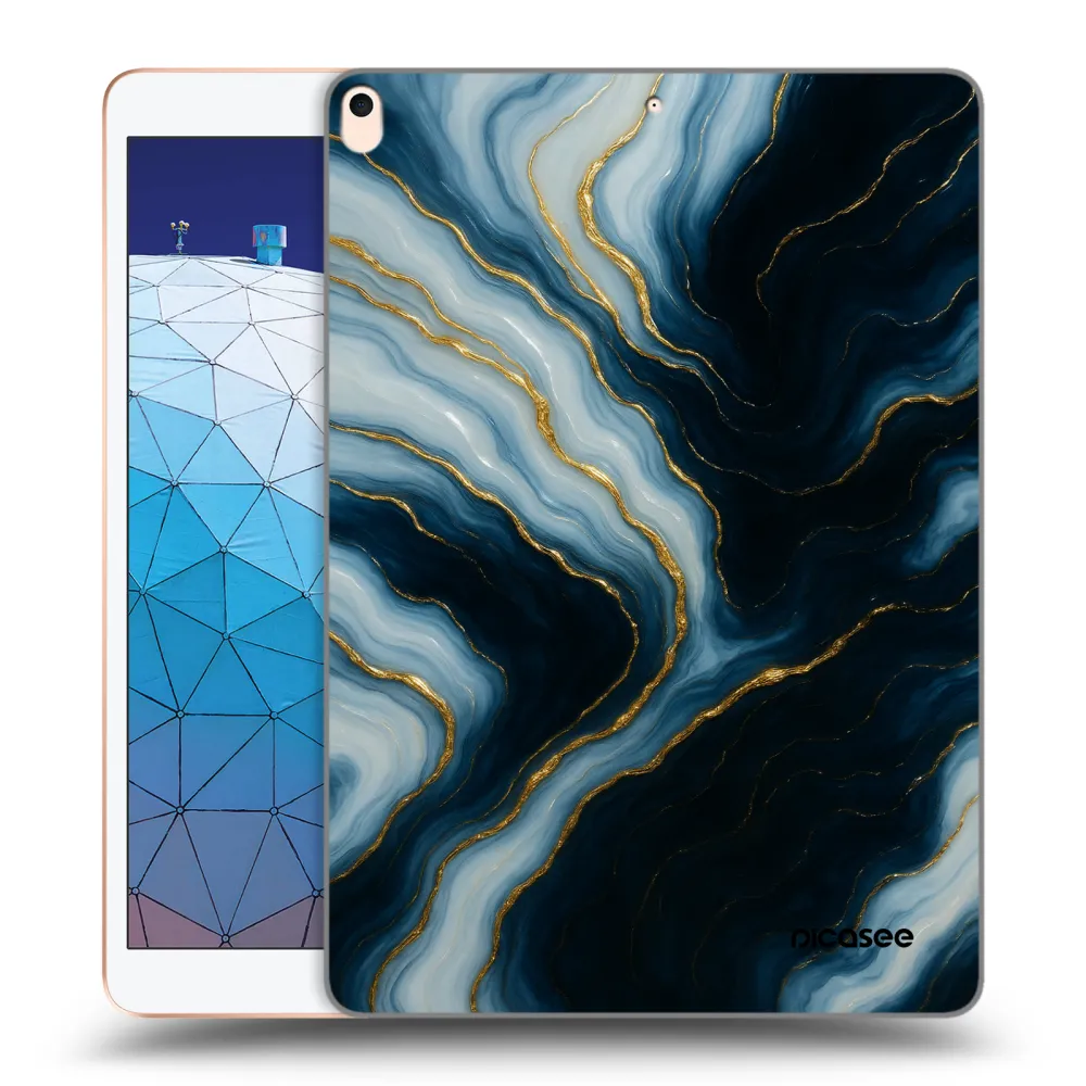Picasee transparente Silikonhülle für Apple iPad Air 10.5" 2019 (3.gen) - Luna