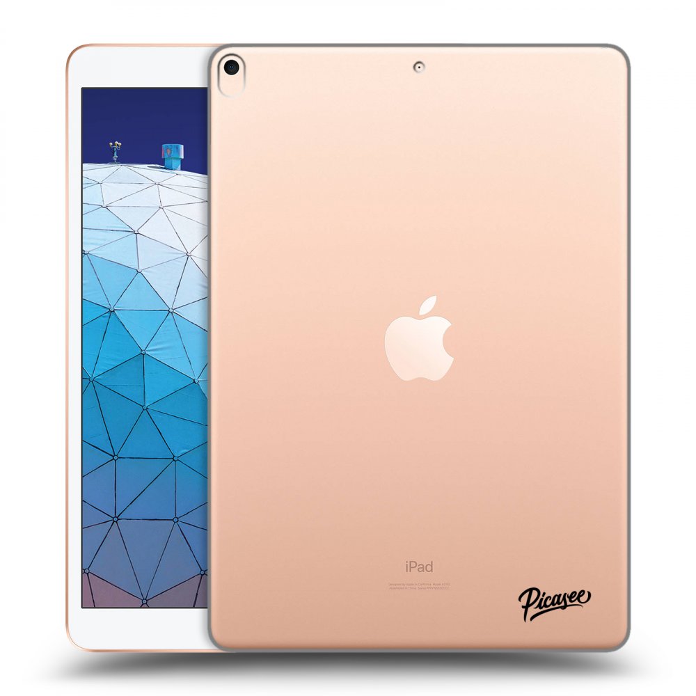 Picasee transparente Silikonhülle für Apple iPad Air 10.5" 2019 (3.gen) - Clear
