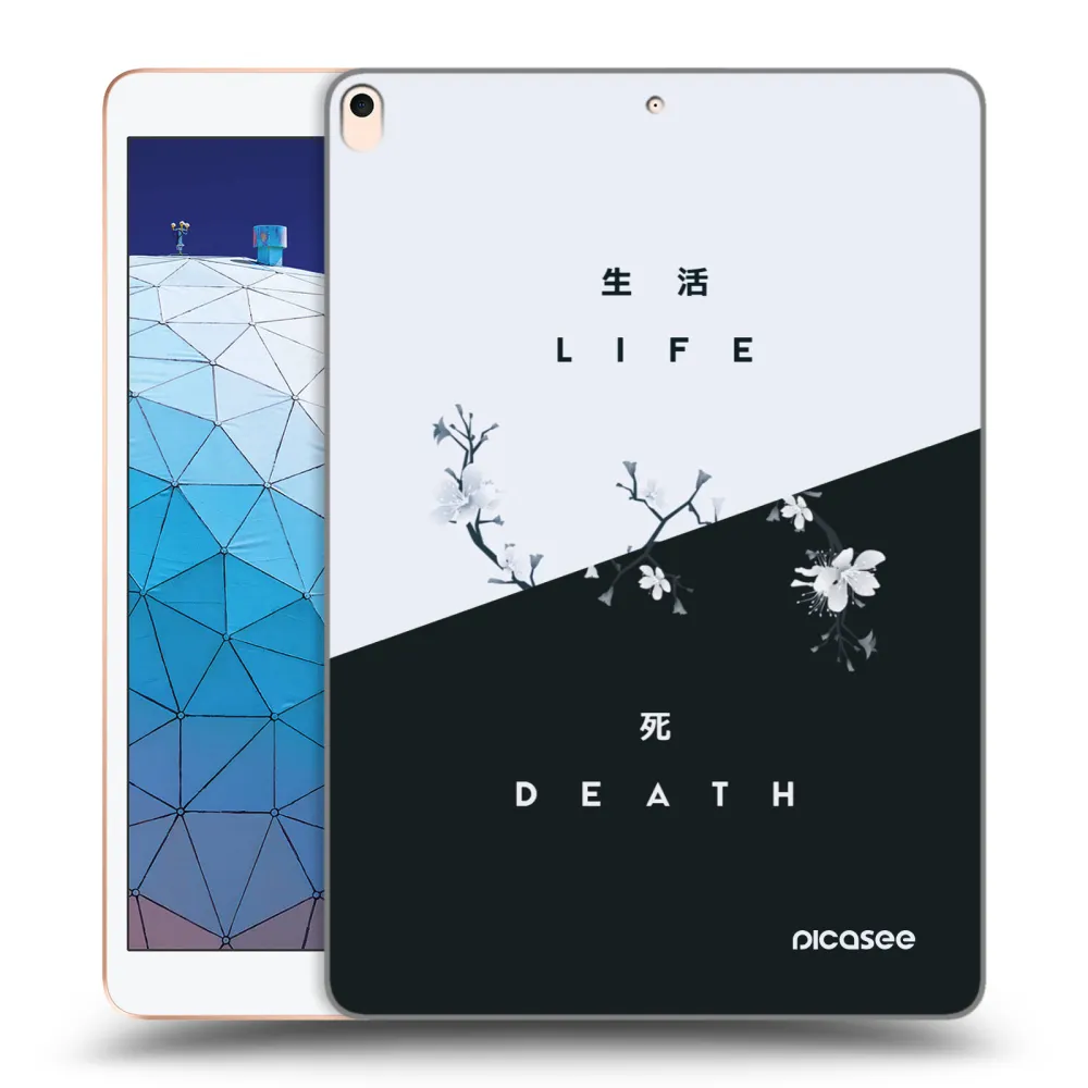 Picasee transparente Silikonhülle für Apple iPad Air 10.5" 2019 (3.gen) - Lebendig - Tot