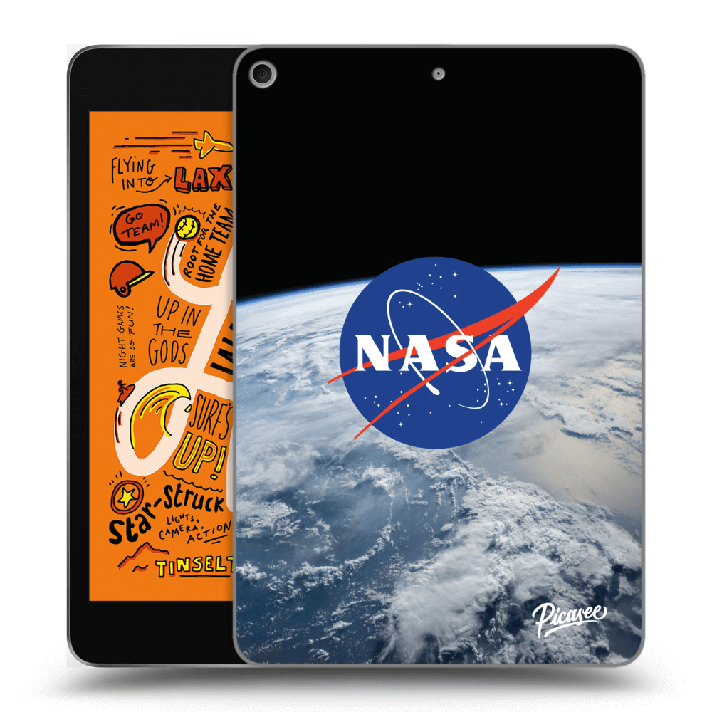 Picasee transparente Silikonhülle für Apple iPad mini 2019 (5. gen) - Nasa Earth