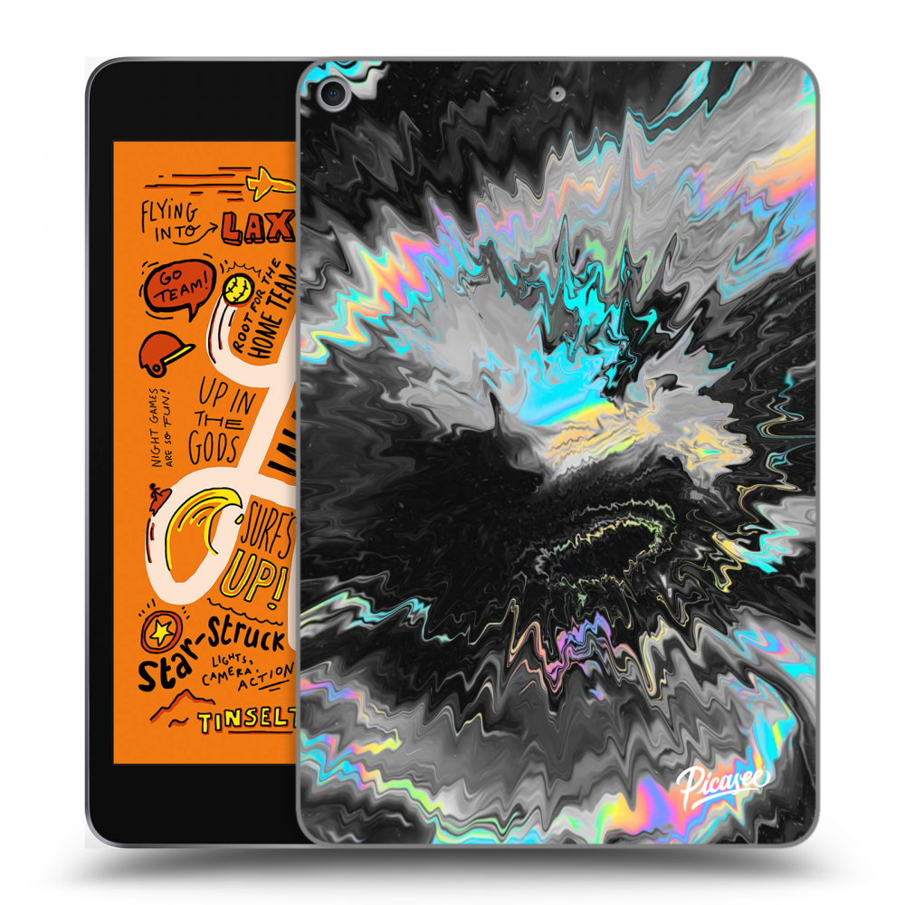Picasee Schwarze Silikonhülle für Apple iPad mini 2019 (5. gen) - Magnetic