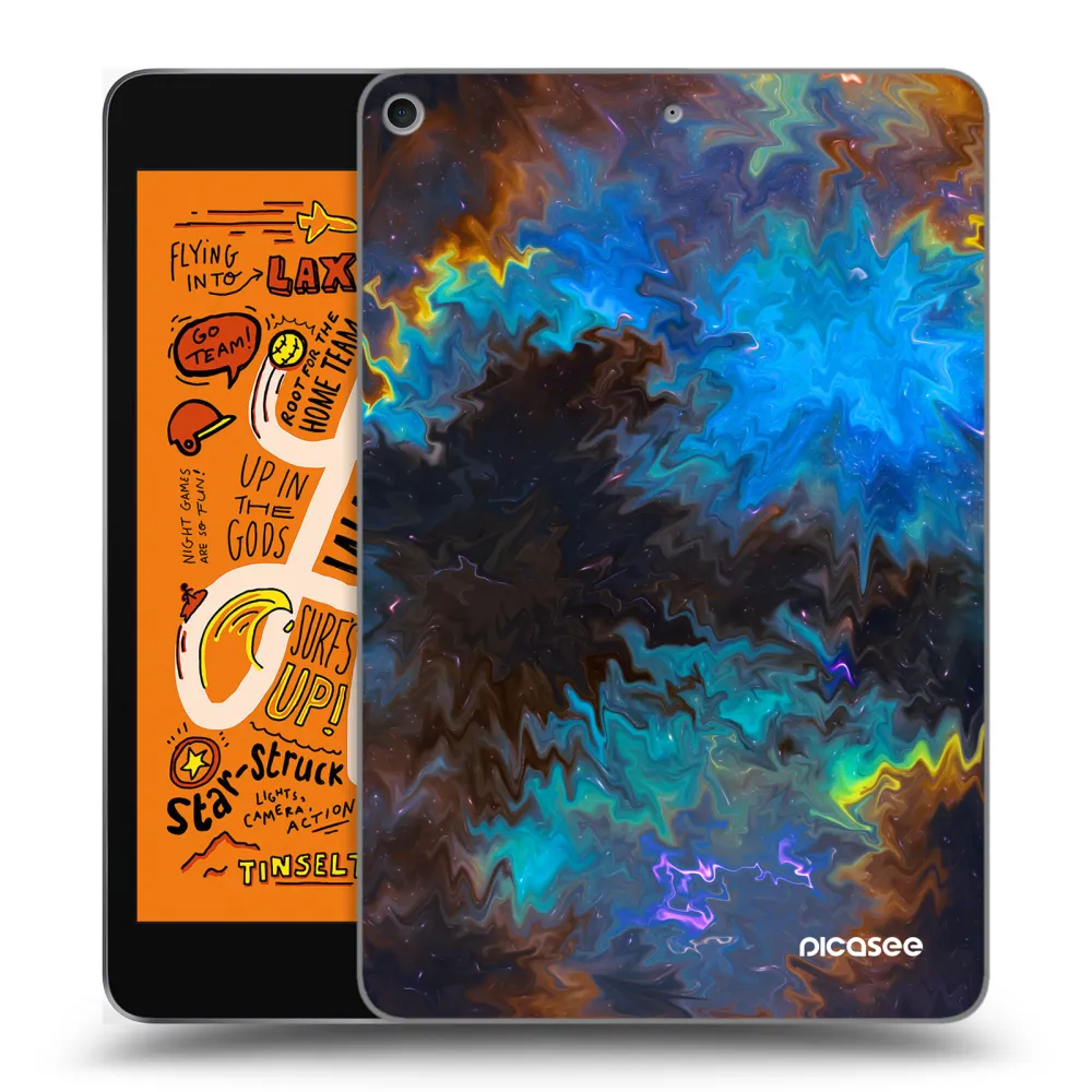 Picasee transparente Silikonhülle für Apple iPad mini 2019 (5. gen) - Space