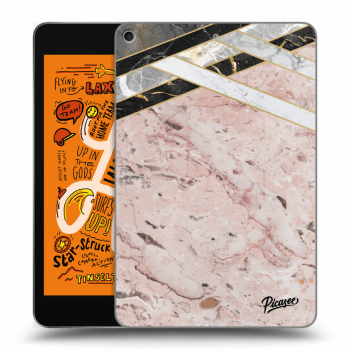 Hülle für Apple iPad mini 2019 (5. gen) - Pink geometry