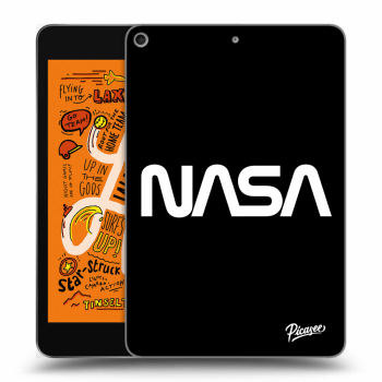 Picasee Schwarze Silikonhülle für Apple iPad mini 2019 (5. gen) - NASA Basic