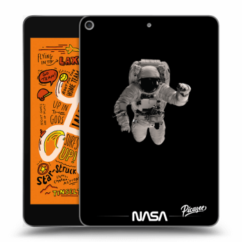 Picasee transparente Silikonhülle für Apple iPad mini 2019 (5. gen) - Astronaut Minimal