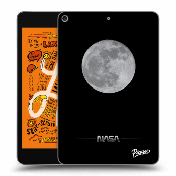 Picasee transparente Silikonhülle für Apple iPad mini 2019 (5. gen) - Moon Minimal