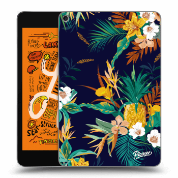 Picasee transparente Silikonhülle für Apple iPad mini 2019 (5. gen) - Pineapple Color