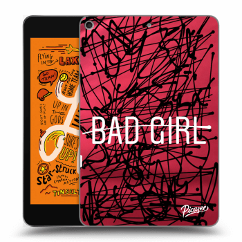 Picasee Schwarze Silikonhülle für Apple iPad mini 2019 (5. gen) - Bad girl