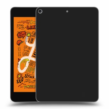 Picasee Schwarze Silikonhülle für Apple iPad mini 2019 (5. gen) - Clear