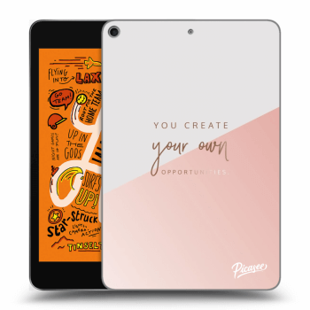 Picasee Schwarze Silikonhülle für Apple iPad mini 2019 (5. gen) - You create your own opportunities