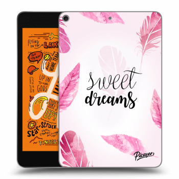 Picasee Schwarze Silikonhülle für Apple iPad mini 2019 (5. gen) - Sweet dreams