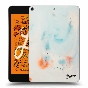 Picasee Schwarze Silikonhülle für Apple iPad mini 2019 (5. gen) - Splash