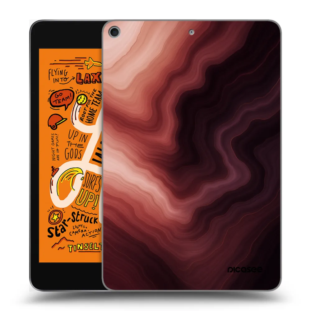 Picasee transparente Silikonhülle für Apple iPad mini 2019 (5. gen) - Rouge