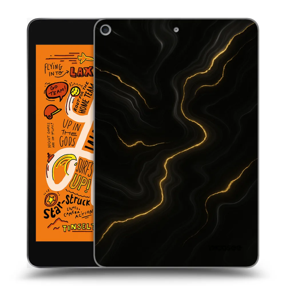 Picasee transparente Silikonhülle für Apple iPad mini 2019 (5. gen) - Thunder