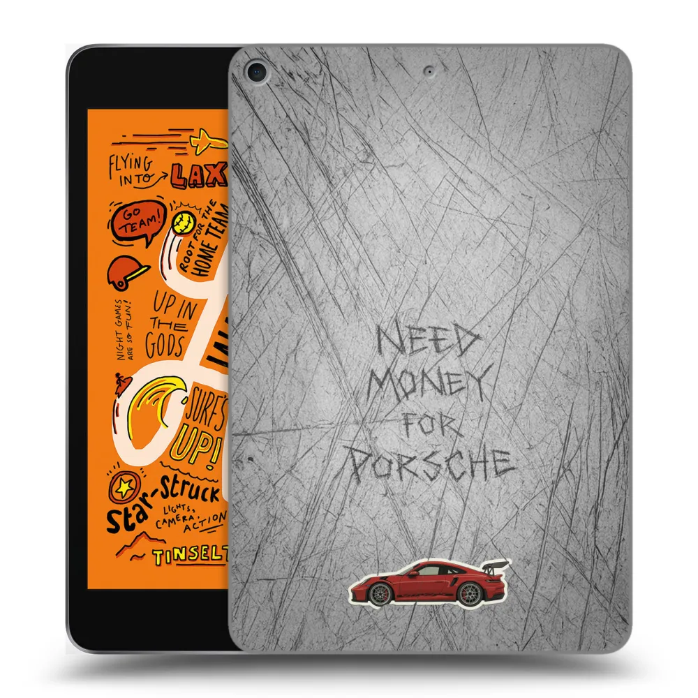 Picasee transparente Silikonhülle für Apple iPad mini 2019 (5. gen) - Garage Scratch