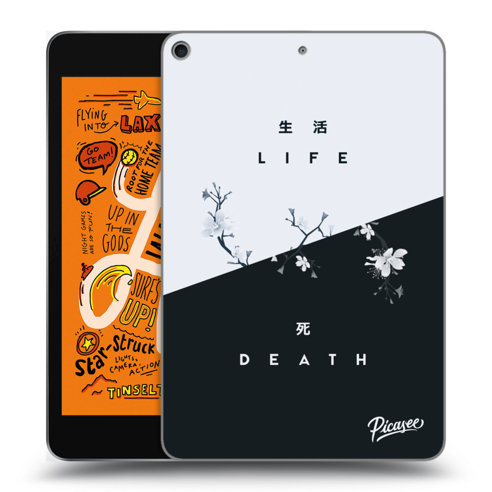 Picasee transparente Silikonhülle für Apple iPad mini 2019 (5. gen) - Life - Death