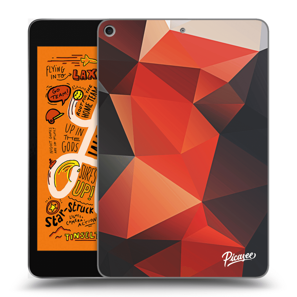 Picasee Schwarze Silikonhülle für Apple iPad mini 2019 (5. gen) - Wallpaper 2