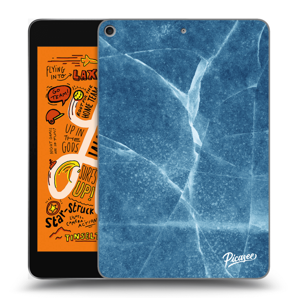 Picasee transparente Silikonhülle für Apple iPad mini 2019 (5. gen) - Blue marble