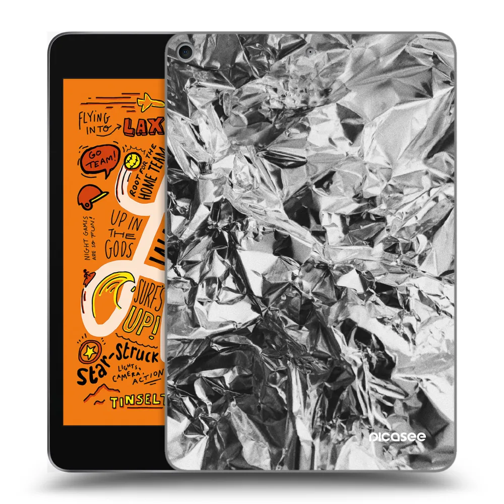Picasee transparente Silikonhülle für Apple iPad mini 2019 (5. gen) - Chrome