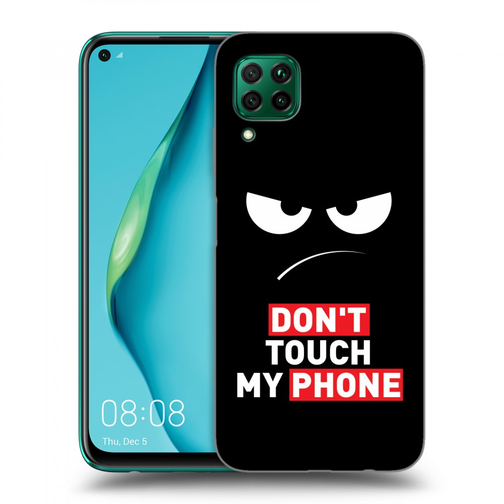 Picasee ULTIMATE CASE für Huawei P40 Lite - Angry Eyes - Transparent