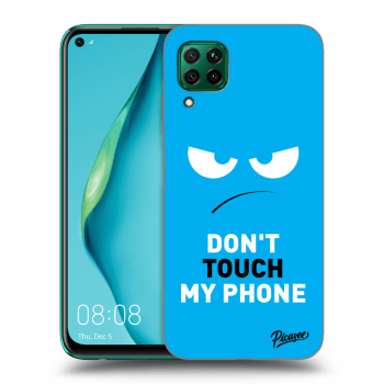 Picasee ULTIMATE CASE für Huawei P40 Lite - Angry Eyes - Blue