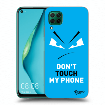 Hülle für Huawei P40 Lite - Evil Eye - Blue