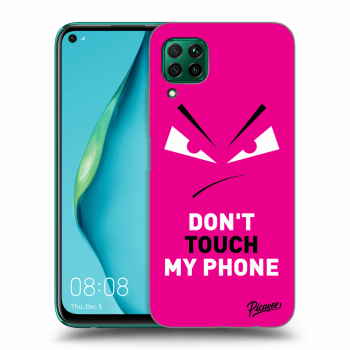 Hülle für Huawei P40 Lite - Evil Eye - Pink