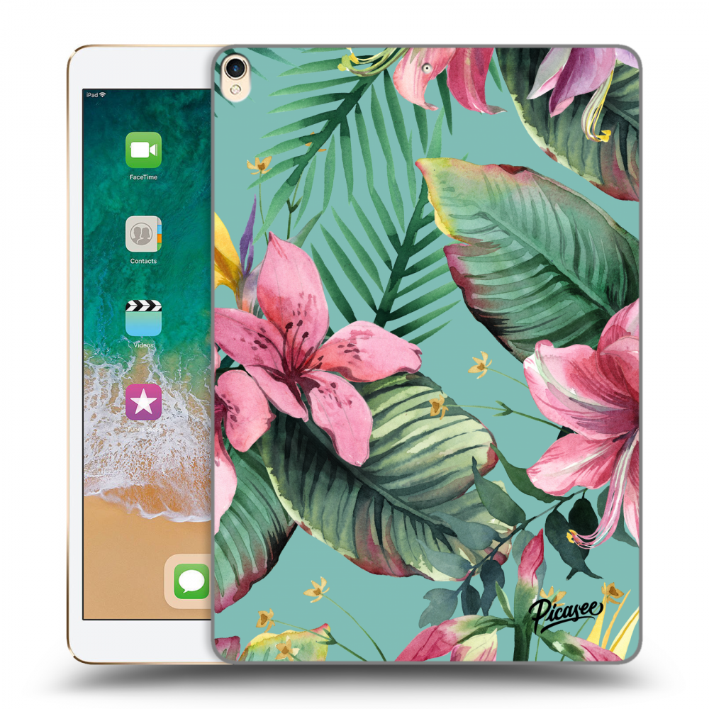 Picasee Schwarze Silikonhülle für Apple iPad Pro 10.5" 2017 (2. gen) - Hawaii