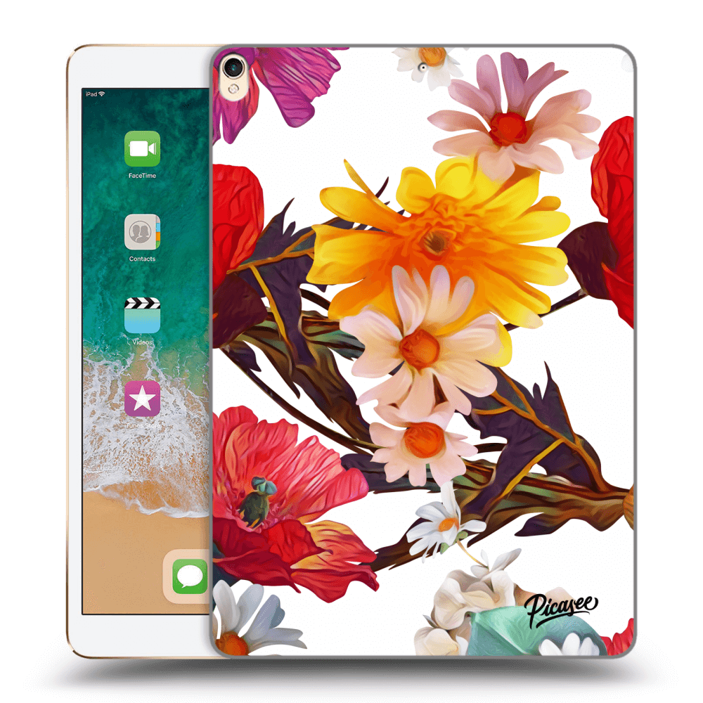 Picasee transparente Silikonhülle für Apple iPad Pro 10.5" 2017 (2. gen) - Meadow