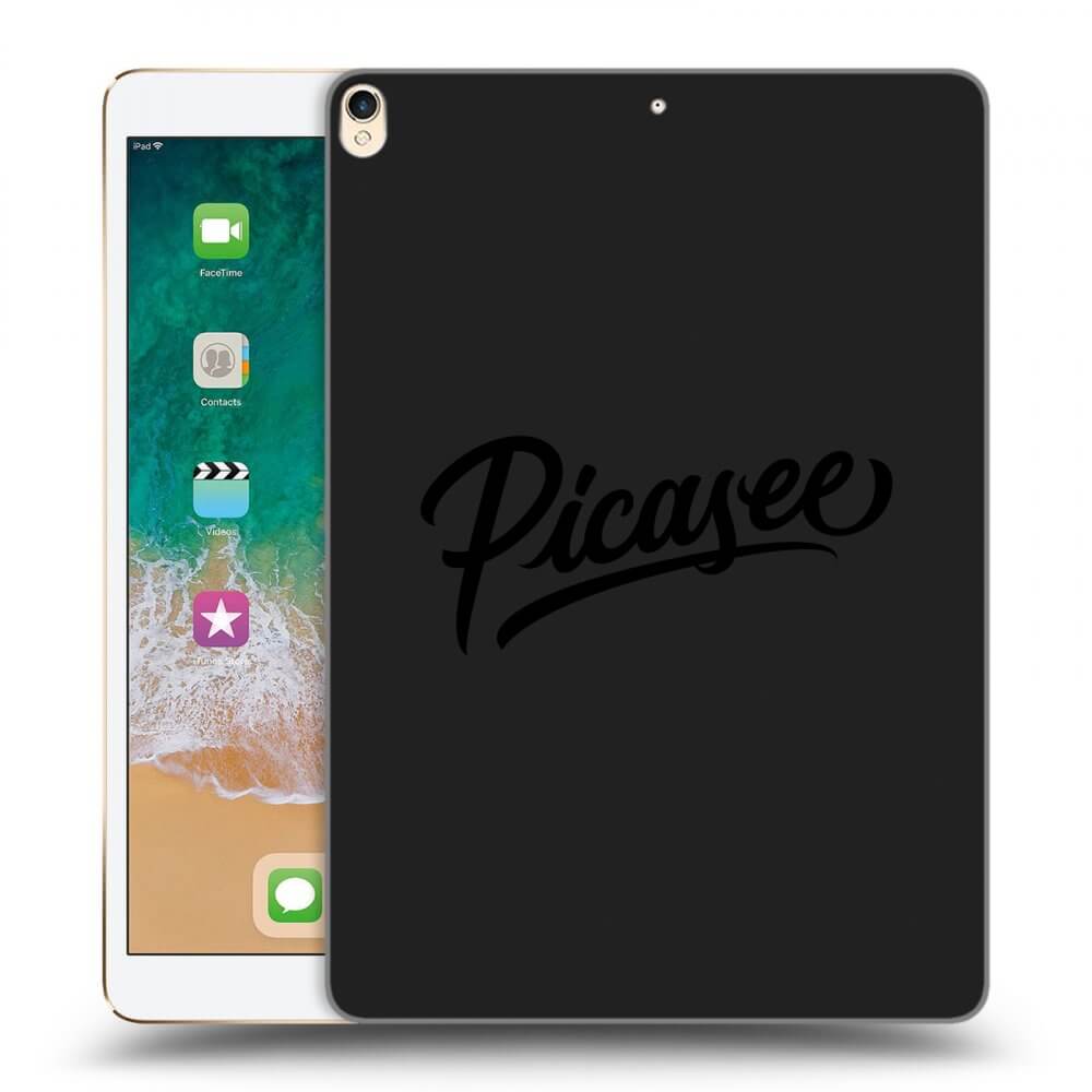 Picasee Schwarze Silikonhülle für Apple iPad Pro 10.5" 2017 (2. gen) - Picasee - old logo - black