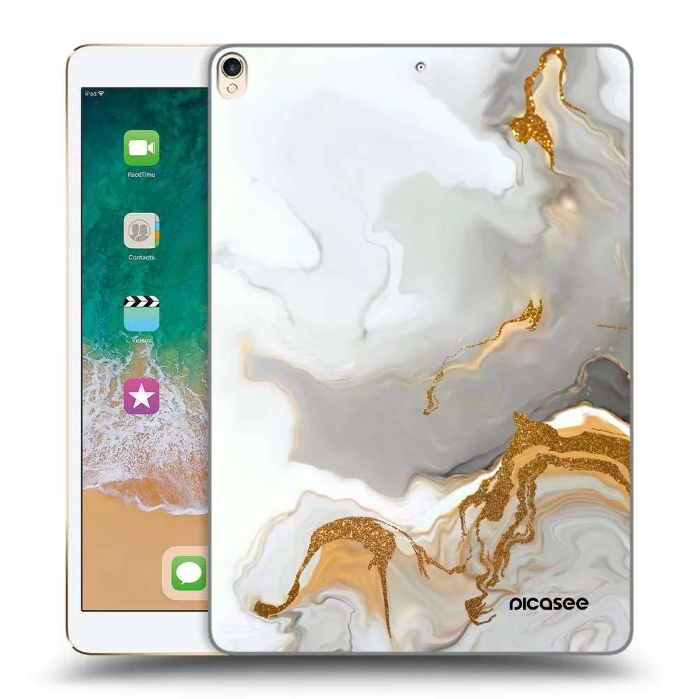 Picasee transparente Silikonhülle für Apple iPad Pro 10.5" 2017 (2. gen) - Her