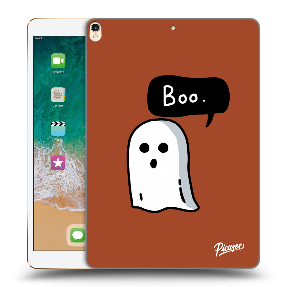 Picasee Schwarze Silikonhülle für Apple iPad Pro 10.5" 2017 (2. gen) - Boo
