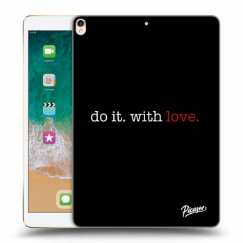 Picasee Schwarze Silikonhülle für Apple iPad Pro 10.5" 2017 (2. gen) - Do it. With love.