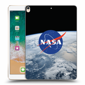 Picasee transparente Silikonhülle für Apple iPad Pro 10.5" 2017 (2. gen) - Nasa Earth
