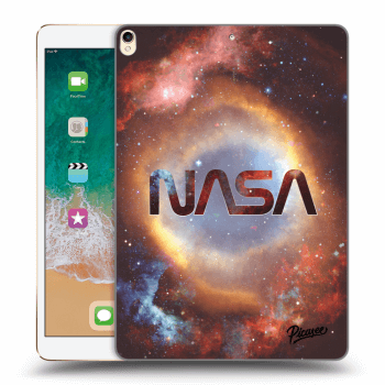 Picasee transparente Silikonhülle für Apple iPad Pro 10.5" 2017 (2. gen) - Nebula