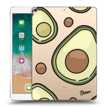 Picasee transparente Silikonhülle für Apple iPad Pro 10.5" 2017 (2. gen) - Avocado