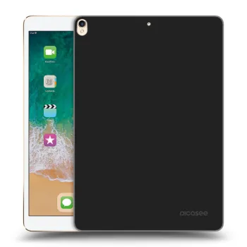Picasee Schwarze Silikonhülle für Apple iPad Pro 10.5" 2017 (2. gen) - Clear