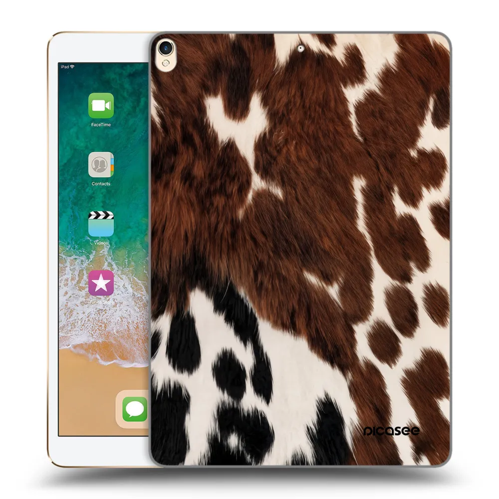 Picasee transparente Silikonhülle für Apple iPad Pro 10.5" 2017 (2. gen) - Rust