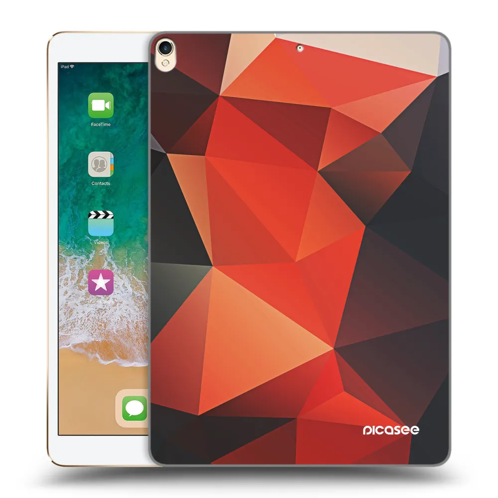 Picasee transparente Silikonhülle für Apple iPad Pro 10.5" 2017 (2. gen) - Wallpaper 2