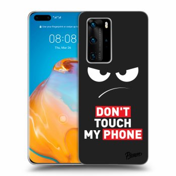 Hülle für Huawei P40 Pro - Angry Eyes - Transparent