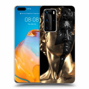 Hülle für Huawei P40 Pro - Wildfire - Gold