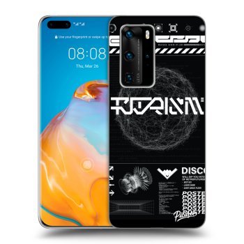 Hülle für Huawei P40 Pro - BLACK DISCO